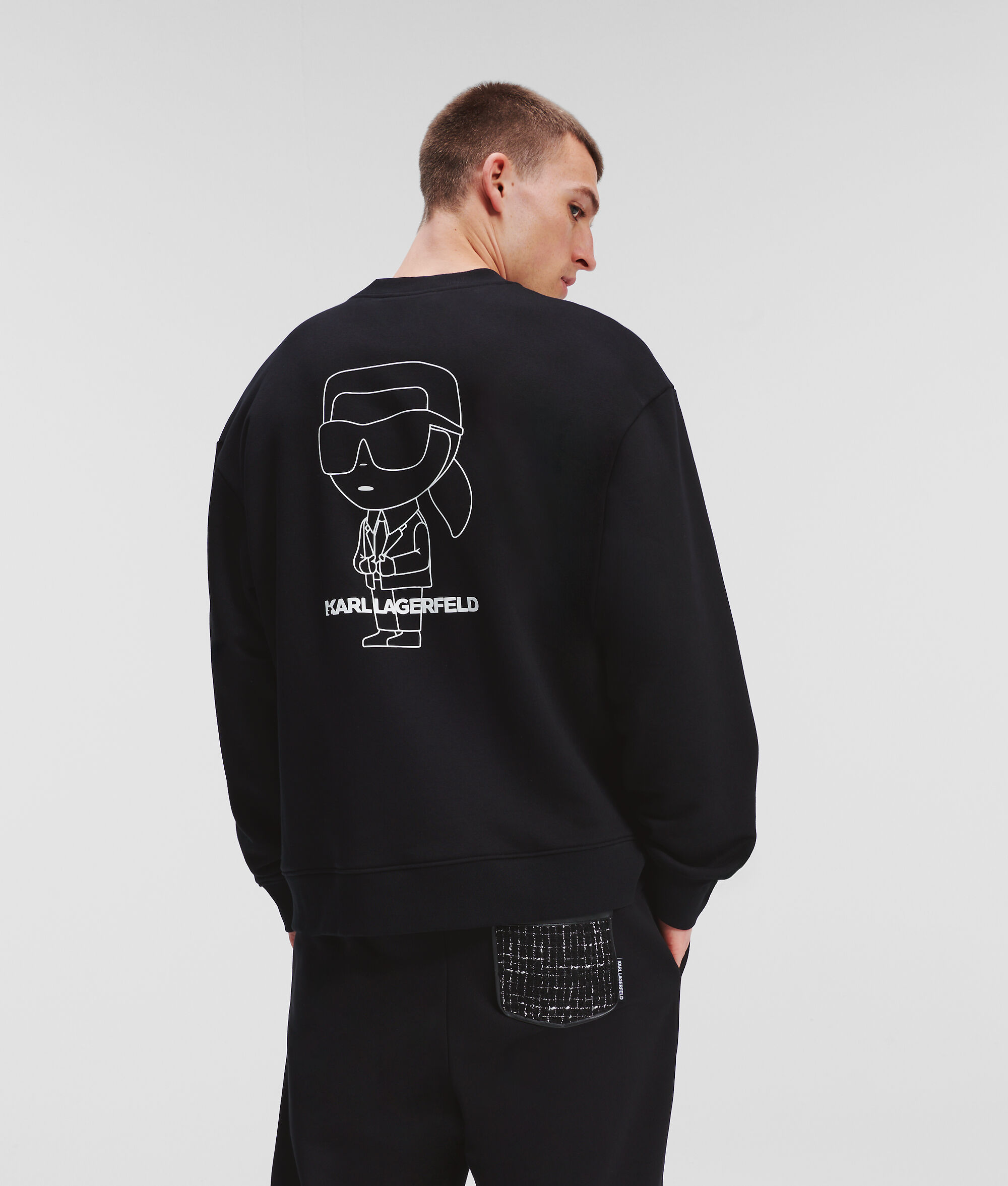 (image for) High-End K/IKONIK KARL OUTLINE SWEATSHIRT